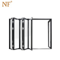 China high euro standard accordion folding glass basement windows